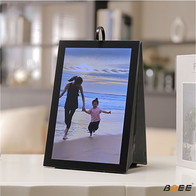 BOEE 10" Smart Calendar & Photo Frame: 30W Bluetooth Speaker, Custom Voice Alerts & Medication Reminder Hub for Home & Office