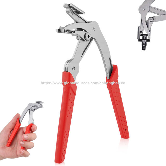 Car Clip Pliers Panel Clip Removal Pliers Car Clamp Plier Spring-Loaded Fastener Rivet Remover for Auto Door Panels for sale at factory direct price