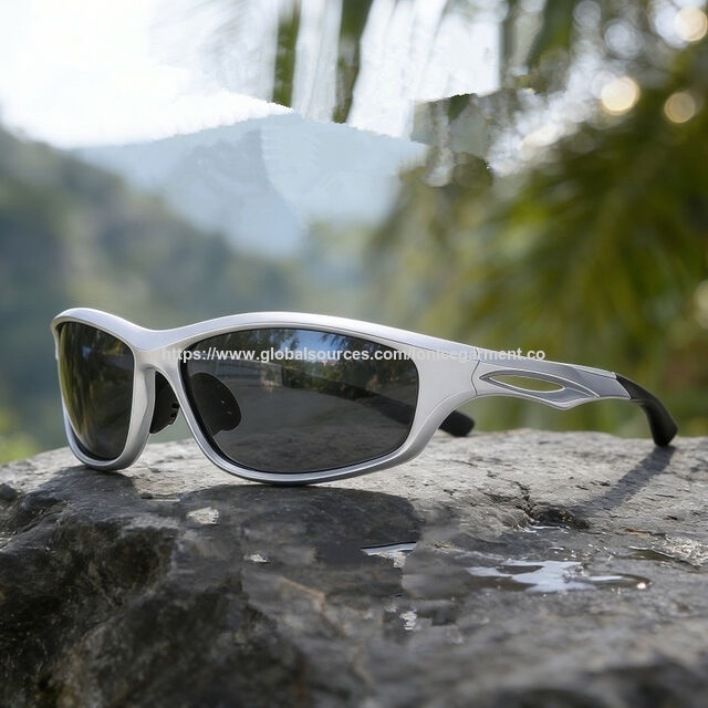 Wholesale men's sports outdoor mountain biking glasses classic black glasses rectangle sunglasses for sale at factory direct price