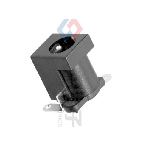 Sell like hot cakes Black DC Power Jack Socket Connector DC005 5.5x2.1mm Plug-in 3Pin for sale at factory direct price