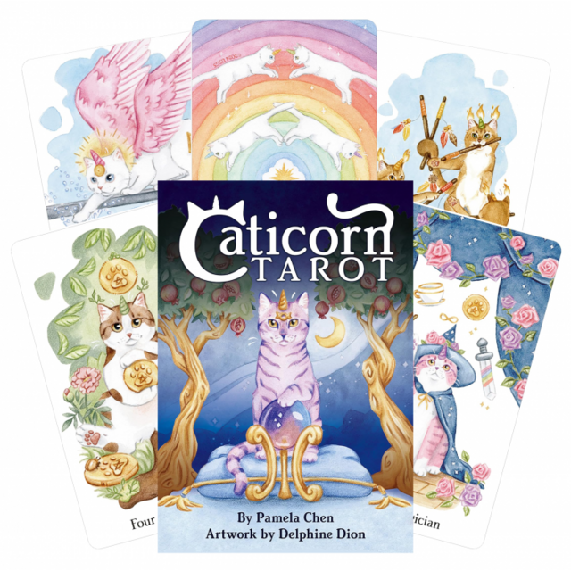 Tarot Caticorn de Caticorn, Venta al por Mayor B2B de US Games Systems, Precio de Fábrica, Proveedor de Cartas Multicolor, Producto Nuevo for sale at factory direct price