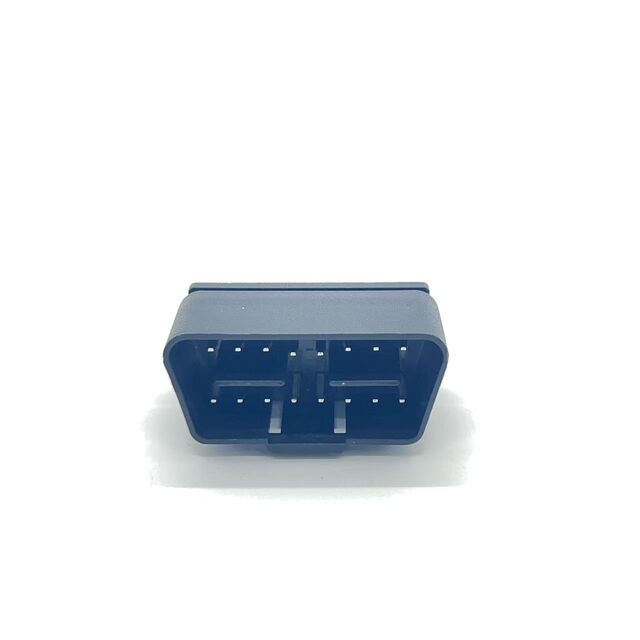موصل OBD-II ذكر 16 دبوس، عكسي 24 فولت، غلاف أسود PA66 V0، مطلي بالقصدير for sale at factory direct price