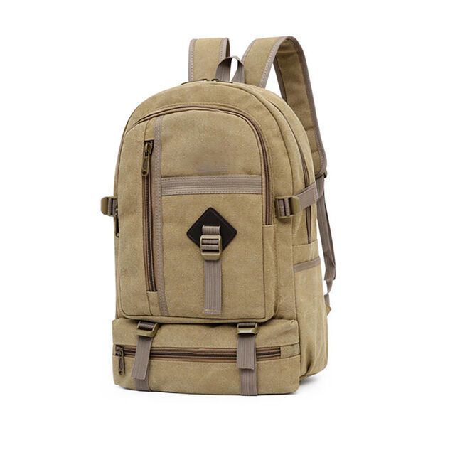 Canvas Backpack Travel Backpack Outdoor Backpack Women Backpack Lightweight Durable for Daily Travel for sale at factory direct price