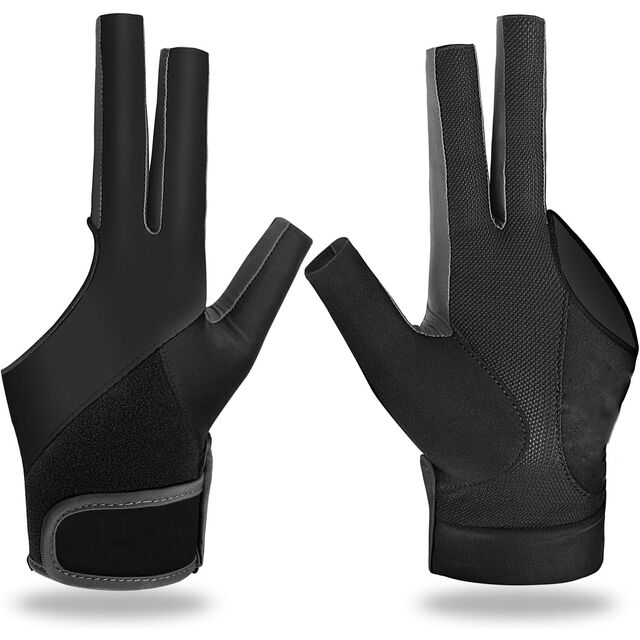 Gant de Billard Respirant et Confortable OEM ODM pour Main Gauche ou Droite - Gants de Sport pour Queue de Snooker et Pool