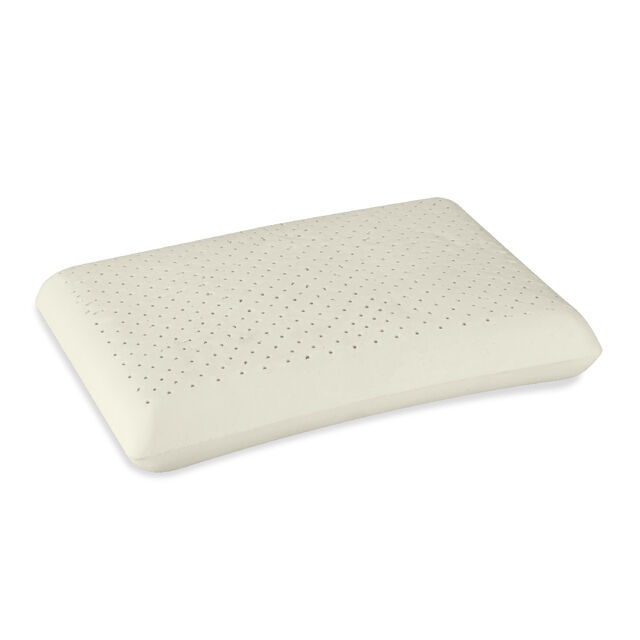 Oreiller Vinabedding VinaCloud 04 en Latex 100% Naturel, Oreiller Classique Ovale Peluche Nuageux dans une Boîte Cadeau de Luxe