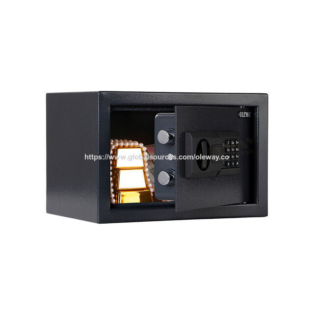Most Popular Safe Box with Rubber Button in Home Hotel New Design Safety Box with Type-C Socket for sale at factory direct price