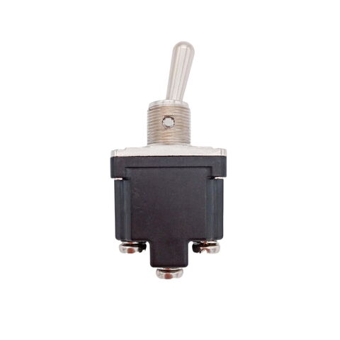 CE Certified 3 Position Mini Metal Toggle Switch 250VAC 16A IP68 Waterproof for Electrical Equipment for sale at factory direct price