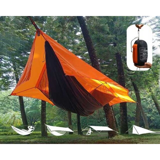 خيمة أرجوحة كبيرة مقاومة للماء وخفيفة الوزن للمتنزهين مع شبكة ناموس for sale at factory direct price