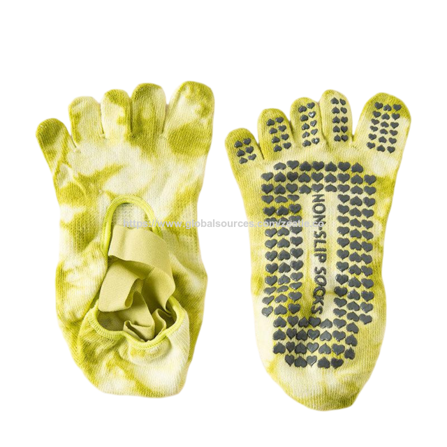 OEM Pilates Socks Yoga Socks with Grips for Women Non Slip, Workout, Pure Barre, Ballet, Dance, Hospital Socks