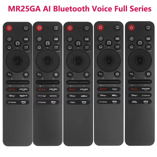 Télécommande vocale MR25GA, compatible avec TV 2025, télécommande vocale Bluetooth AKB76046603 AKB76046602 AKB76046606 AKB76046607 6609