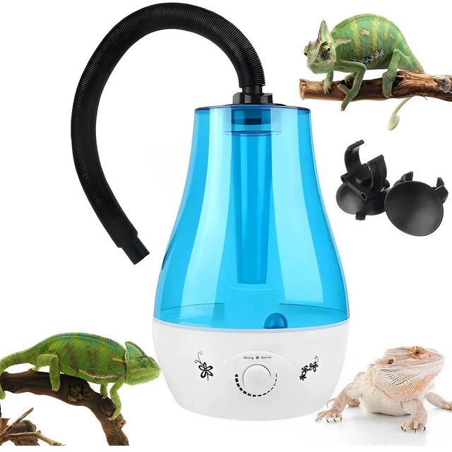 Humidificador para Reptiles 220V/110V con Manguera para Animales y Plantas, Rociador para Terrarios