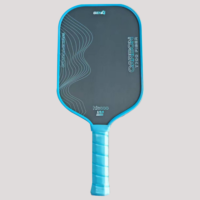 HIGOOO GEN4 Wave Foam Core Pickleball Schläger Trufoam 16mm Toray Carbon Fiber Pickleball Schläger Raue Oberfläche Langlebig