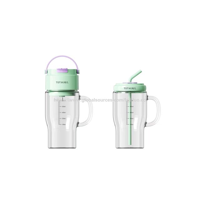 Blender Personnel Rechargeable Sans Fil Portable avec Système de 6 Lames USB pour Amateurs de Santé