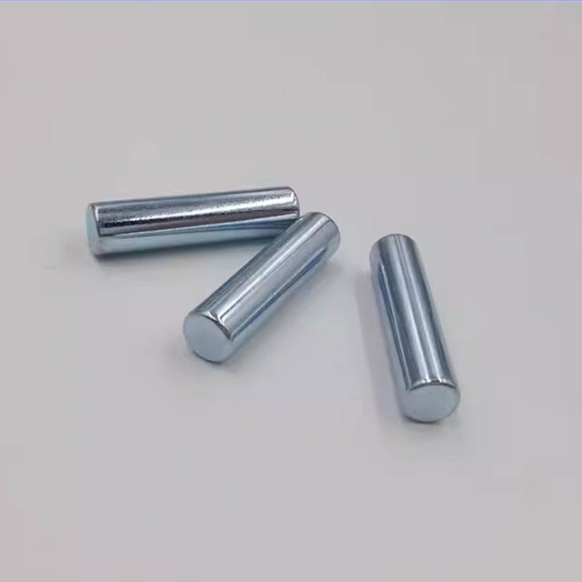 Imán de Neodimio N35 Cilíndrico Galvanizado Zincado de Alta Precisión para Accesorios Industriales y Componentes Automotrices