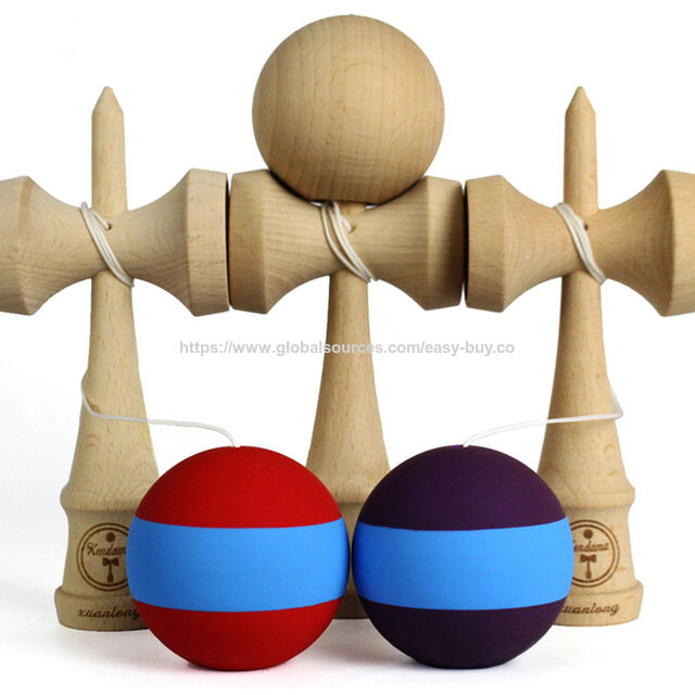 Kendama Japonais Kenyu pour Adultes et Enfants - Balle de Compétition, Jouet Lune pour la Fête des Enfants, Balle Antidérapante pour Débutants avec Compétences