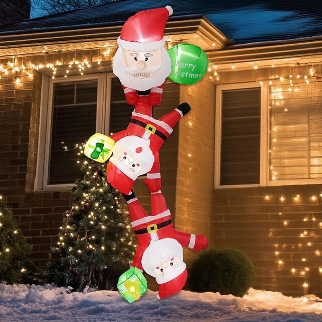 Décoration Gonflable de Noël de 8 pieds (2,43m) avec Lumières - Convient pour Fête de Noël, Jardin, Intérieur et Extérieur for sale at factory direct price