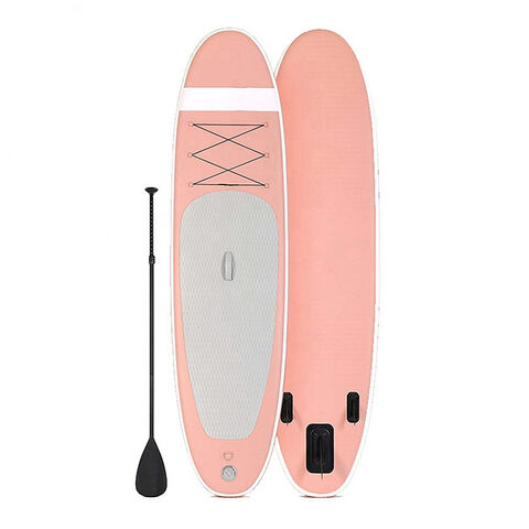 Tabla de paddle surf inflable rosa de fábrica, ideal para surf de verano - Venta al por mayor