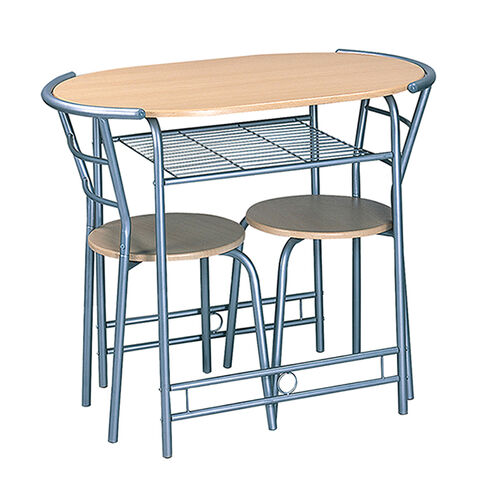 Conjunto de Mesa de Jantar Moderna Oval