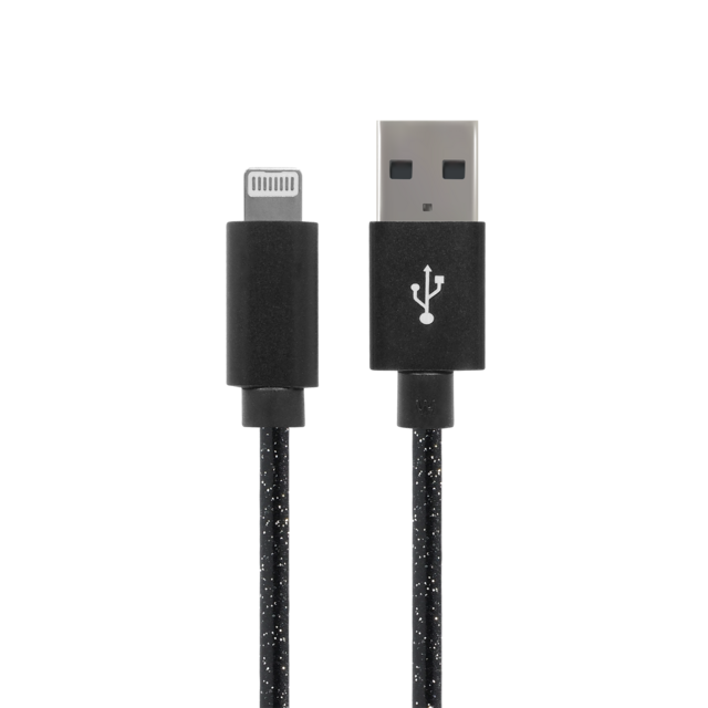 Cable de Carga Rápida USB-A a Lightning de 12W 2.4A | Cable Brillante | Carcasa de Aluminio | Envío desde China o Malasia | Venta al por Mayor y OEM
