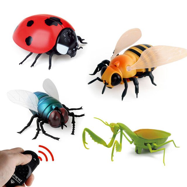 Mainan Interaktif Hewan Peliharaan, Mainan Serangga RC Remote Control Inframerah, Mainan Hewan Plastik Realistis Radio Control for sale at factory direct price