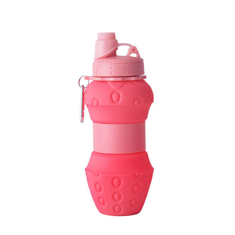 Contenant d'eau portable pliable en silicone pour extérieur