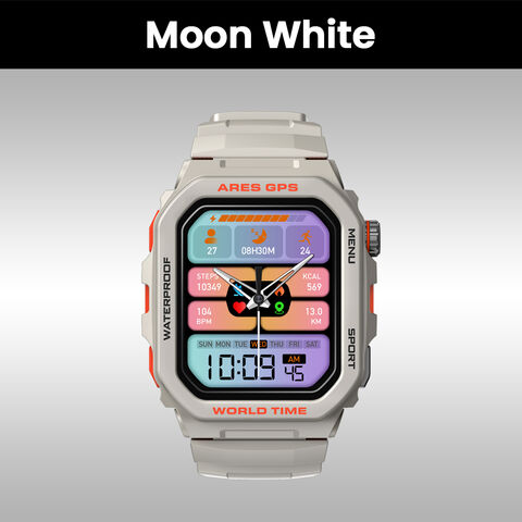Zeblaze Ares GPS 1.75'' GPS Integrado Asistente de Voz Alexa Smartwatches Hacer/Recibir Llamadas Reloj Inteligente con Micrófono