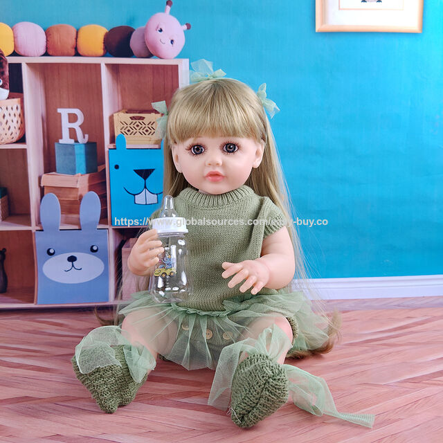 Russische Reborn-Puppe mit intelligenter Dialogsimulation, 55 cm weiche Vinyl-Bionikpuppe Spielzeug for sale at factory direct price