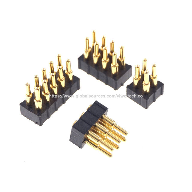 ODM 2,0 mm Pitch SMD DIP einreihiger/zweireihiger Federbelasteter Pogo Pin Stecker for sale at factory direct price