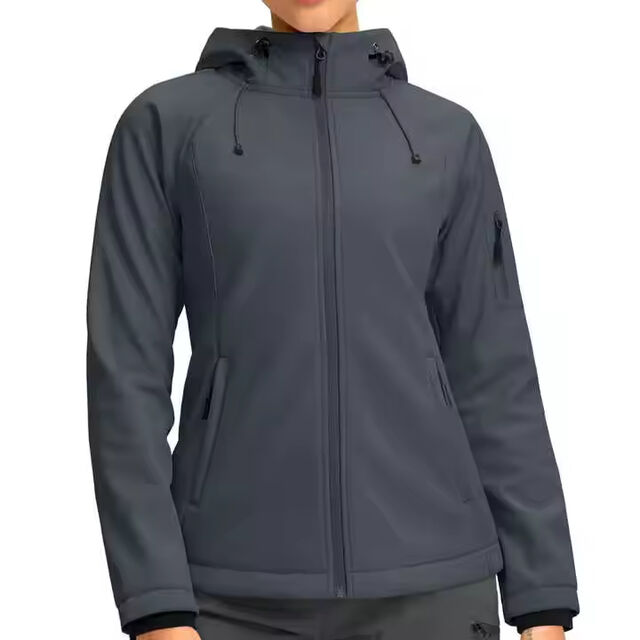 Veste Softshell Femme Haute Qualité Doublée Polaire, Coupe-Vent, Chaude, Légère, Imperméable, Sans Capuche, pour Vestes d'Hiver et d'Automne