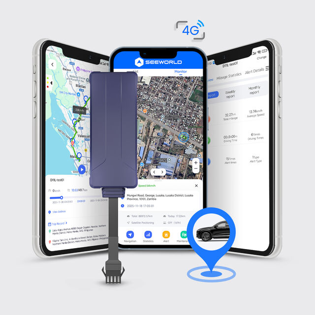 متتبع GPS 4G لأسطول المركبات والخدمات اللوجستية - تتبع في الوقت الفعلي