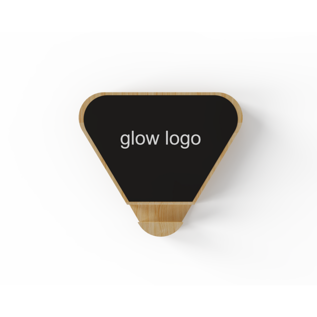 Letrero LED Personalizado Iluminado con Marco de Madera y Fondo Negro con Efecto Neón para Promoción Comercial y Exhibición en Tiendas for sale at factory direct price