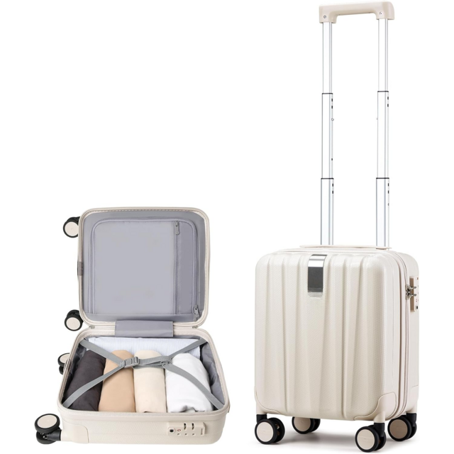 Bagagem de Mão de 14 Polegadas Sob o Assento com Rodas, Leve, Impermeável, Aprovada pela TSA, Mala, Mala com Rodas for sale at factory direct price