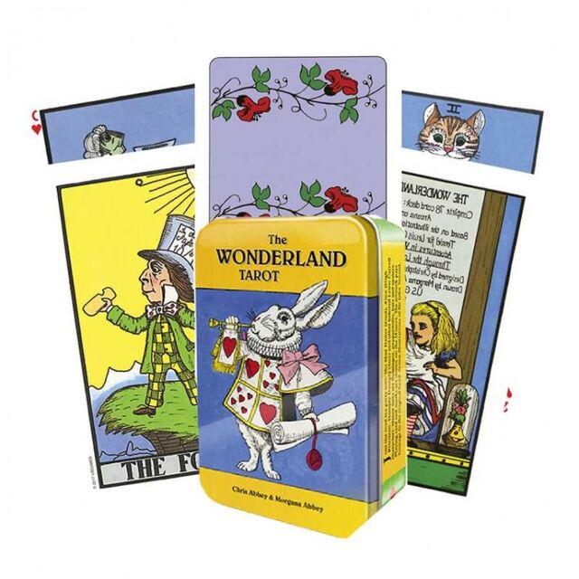 Tarot Wonderland en Caja de Lata - Mazo de Cartas de US Games Systems - Venta al por Mayor B2B - Precio de Fábrica - Recubierto de Plástico for sale at factory direct price