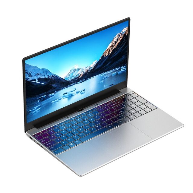 15.6 inch Wholesale Factory Price Laptops Support Finger Print unlock Backlight Keyboard Laptop Computer for sale at factory direct price
