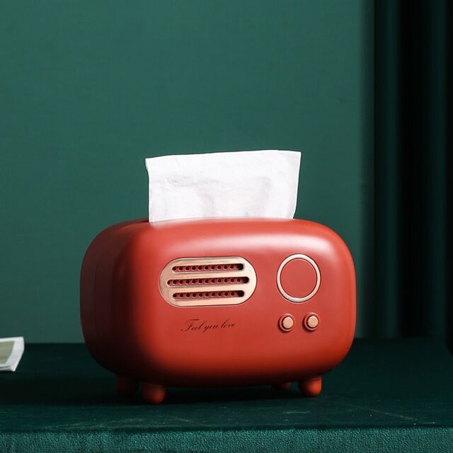 Caja de pañuelos creativa de lujo para el hogar, soporte de papel para comedor, control remoto, mesa de centro, servilletero bonito para niña