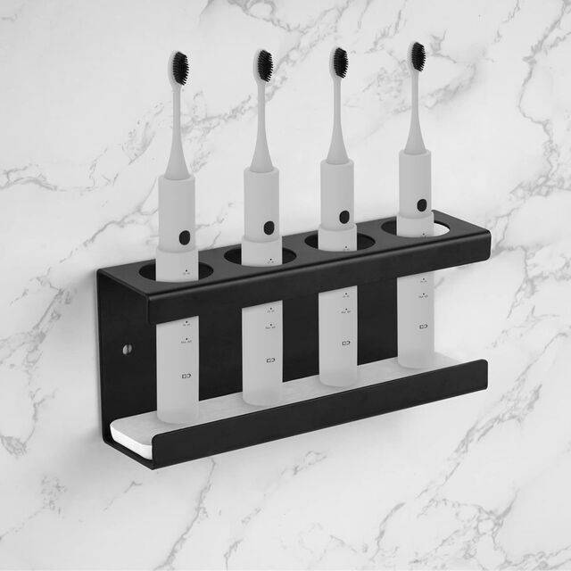 Rack de suporte de escova de dentes de metal no atacado