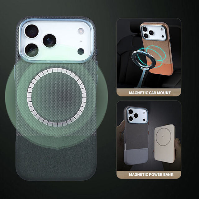 Capa de Couro PU no Atacado, Capa de Celular de Couro com Emenda de Cor Hit, Capa de Celular com Padrão de Diamante para iPhone 18 Pro e iPhone 17 for sale at factory direct price