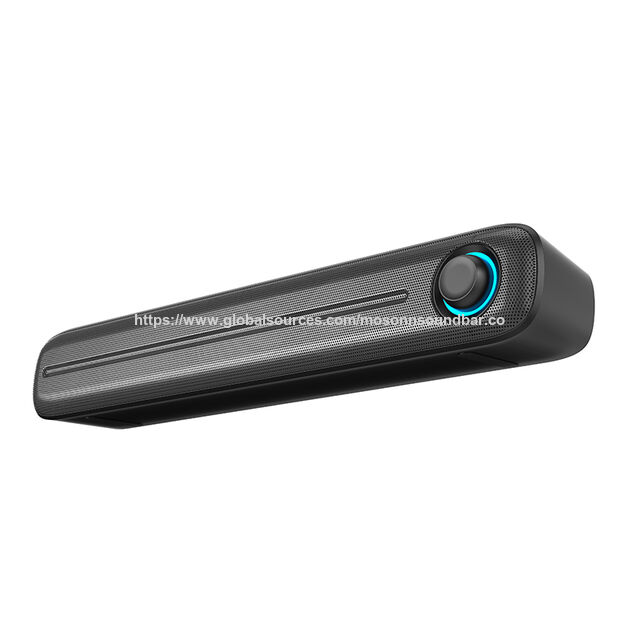 S18 Soundbar für Smart TV, Bluetooth-Soundbar für Fernseher, 10-Watt-Mini-Soundbar mit BT/TWS/AUX/USB