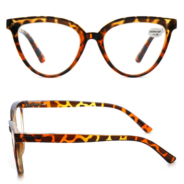 Atacado e nova tendência, Óculos de leitura quadrados de plástico da moda com bloqueio azul para mulheres, Leves e confortáveis, Logotipo e cor personalizados for sale at factory direct price