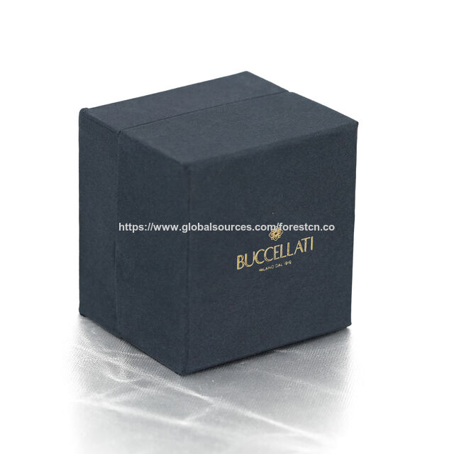 Boîte d'emballage pliable rigide en papier noir imprimé personnalisé en gros pour cadeaux