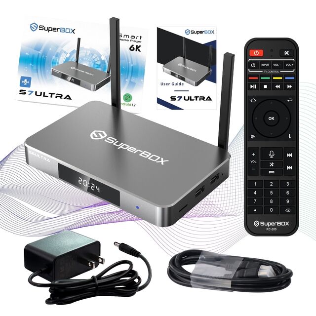 Le SuperBox Ultra représente le niveau premium des appareils de streaming SuperBox Android TV, conçu pour offrir des performances élevées for sale at factory direct price