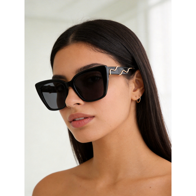 New Trendy Fashion Sunglasses Uv400 Protection Women  display picture 1