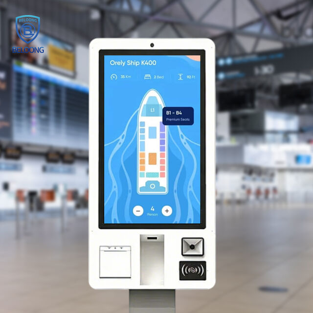 Quiosco de pantalla táctil de autoservicio de 21.5, 23.6, 32, 43 pulgadas, máquina de autoservicio personalizada, quiosco todo en uno TPV for sale at factory direct price