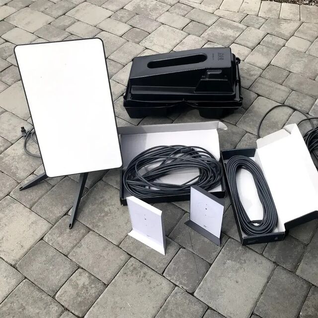 Mejor precio kit completo Starlink Mini 4ª generación con router, antena y cable / Último kit de internet satelital SpaceX Gen4