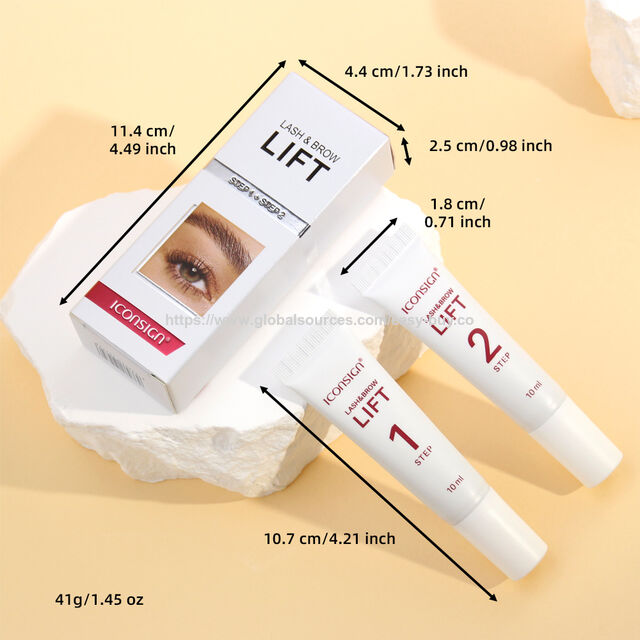 Augenbrauen-Laminierungs-Kits, Wimpern-Dauerwelle, Augenbrauen-Dauerwellen-Lösung IKA-030