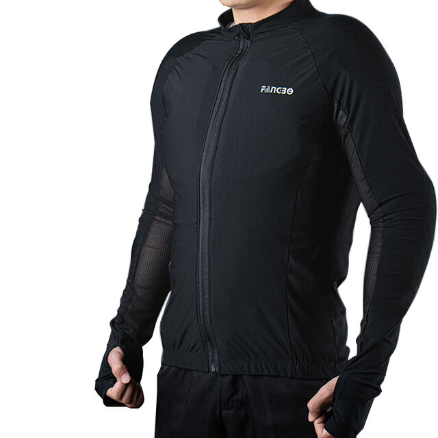 Combinaison de Moto Unisexe avec Protections Airflow, Protection Anti-Choc pour Moto Enduro, Équipement de Protection Confortable en Mesh Respirant pour l'Été