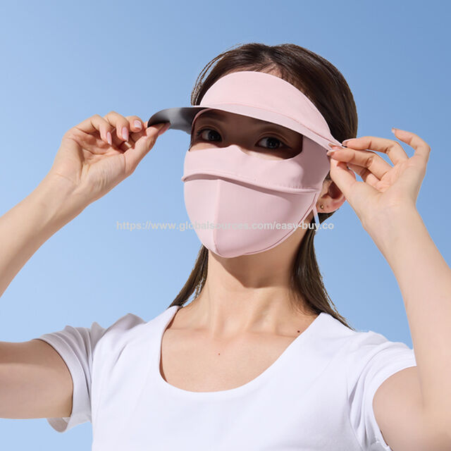 Ecrans faciaux anti-laque, protection solaire en soie glacée, couvre-chef d'été pour hommes, pour extérieur et cyclisme for sale at factory direct price