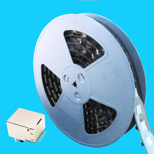 Modular Jack, Geschirmt, SMT 8P8C Rolle - Kundenspezifische Designs Akzeptabel