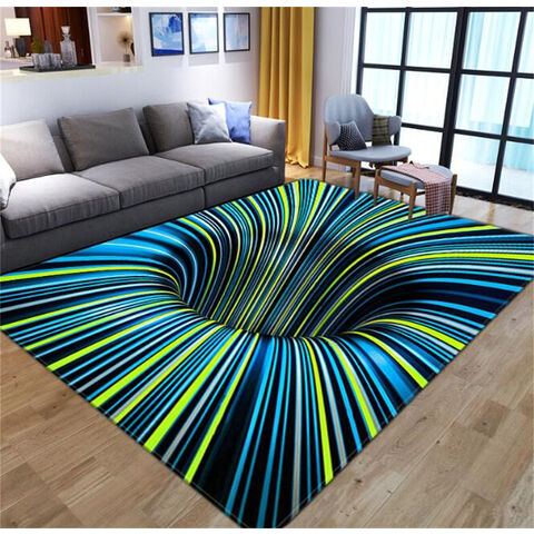 Tapete Criativo 3D Visual Swirl para Salas de Estar for sale at factory direct price