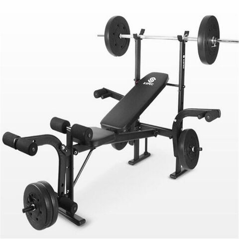 Multifunktionale Hantelbank für Heimtraining im Fitnessstudio